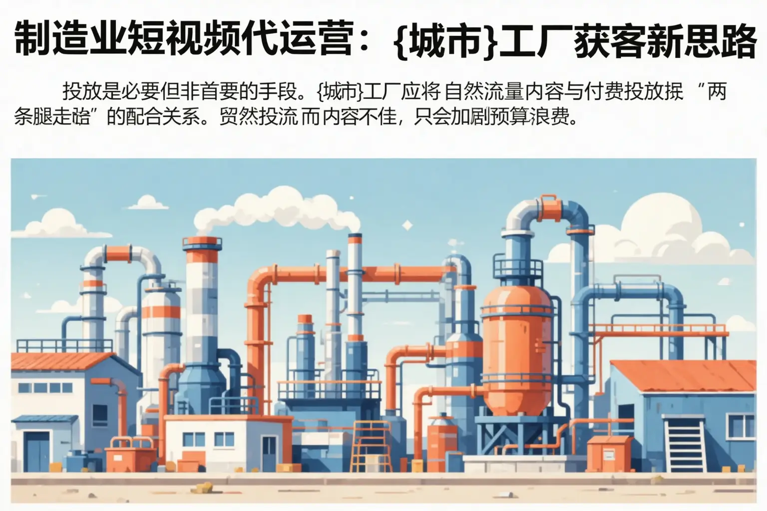 制造业短视频代运营:西峡工厂获客新思路